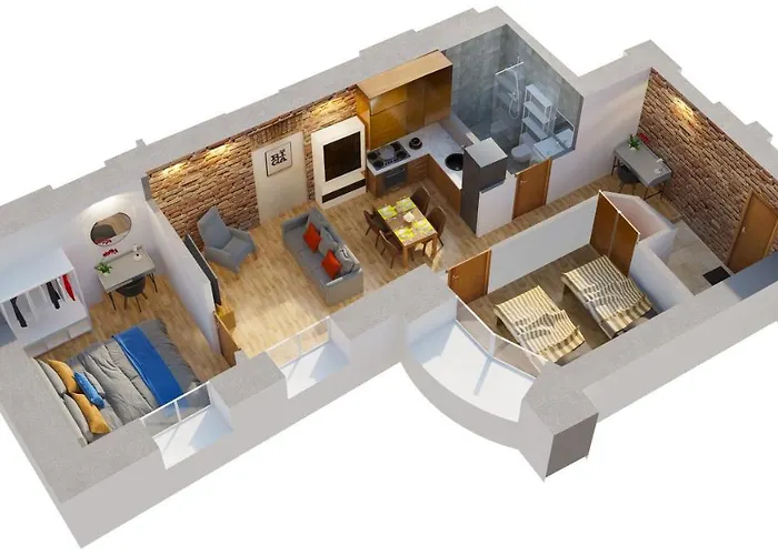 Cosy 2 Bedroom In Center Dzīvoklis Riga